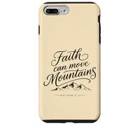 La Foi Peut déplacer des Montagnes Matthieu 17:20 Christian Coque pour iPhone 7 Plus/8 Plus