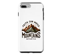 La Foi Peut Déplacer des Montagnes Matthieu 17:20 Montagnes Coque pour iPhone 7 Plus/8 Plus
