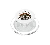 La Foi Peut Déplacer des Montagnes Matthieu 17:20 Montagnes PopSockets PopGrip pour MagSafe