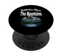 La Foi Peut déplacer Les Montagnes et Elle Le fera certainement si Vous Croyez PopSockets PopGrip Adhésif