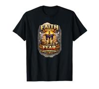 La Foi plutôt Que la Peur, la Croix chrétienne, Inspiration biblique T-Shirt