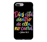 La Foi Religieuse de Dios Esta Dentro De Ella No Caera Cristianos Coque pour iPhone 7 Plus/8 Plus