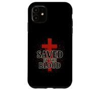 La foi sauvée par les éclaboussures de sang Religious Gospel Spiritual Coque pour iPhone 11