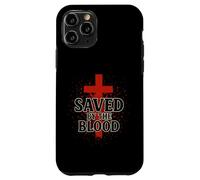 La foi sauvée par les éclaboussures de sang Religious Gospel Spiritual Coque pour iPhone 11 Pro