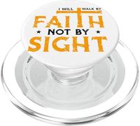 La foi surpasse la peur Marchez dans la foi et non dans la peur QUE DIEU nous bénisse PopSockets PopGrip pour MagSafe