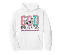 La Foi vibrante surmonte Les Obstacles Design chrétien Sweat à Capuche