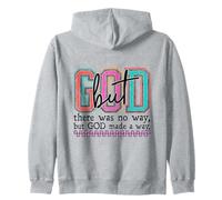 La Foi vibrante surmonte Les Obstacles Design chrétien Sweat à Capuche