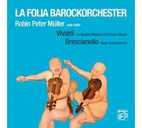 La Folia Barockorche:Robin Peter Muller (Violino) - Violin Concerto Vivaldi E Brescianello (Rv269.Rv315,Rv293,Rv297,)(Sacd) [Import]