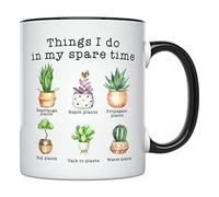 La Folle Des Plantes Tasse Drôle Mug Céramique Tasse À Café Pour Espresso Cuisine Chocolat Chaud 330Ml