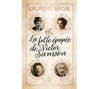 La folle épopée de Victor Samson - Laurent Seksik - J'ai Lu - Poche - Roman