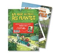 La folle histoire des plantes - Tomes 1 et 2 + 1 ex-libris - Sandrine Boucher - Terre Vivante - Coffret - Bande dessinée