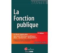 La fonction publique - 6ème édition Emmanuel Aubin (Auteur)