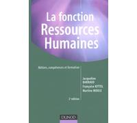 La fonction Ressources Humaines : Métiers, compétences et formation