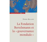 La fondation Bertelsmann et la gouvernance mondiale