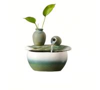 La Fontaine d'eau d'intérieur Zen Moderne, Une Fontaine de Table sereine, est Parfaite pour détendre l'esprit et Le Corps. Il Sert de Fontaine d'eau de Table Parfaite pour la