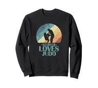 La Force dans Chaque Lancer Cette Fille Aime Le Judo Sweatshirt