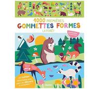 Mes tout premiers autocollants - 1000 premières gommettes formes forêt