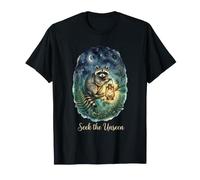 La forêt de Raton Laveur Cherche Une Faune Sauvage Invisible T-Shirt