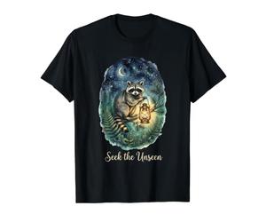 La forêt de Raton Laveur Cherche Une Faune Sauvage Invisible T-Shirt Graphique avec Valeur