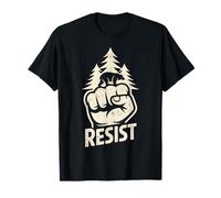 La forêt du Parc National Bear Resist Sauvez la Faune de nos Parcs T-Shirt