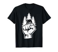 La forêt du Parc National Bear Resist Sauvez la Faune de nos Parcs T-Shirt
