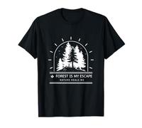 La forêt est Mon Refuge - la Nature guérit Mon âme T-Shirt