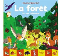 La forêt et ses animaux - Thierry Laval - Gallimard jeunesse - cartonné - Livre-jeu