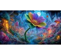 La forêt Magique Puzzle 1000 pièces Educa Cadeau Unique Décoration Intérieure Jeu éduchatif Challenge Toy pour Adultes & Enfants des 14 Ans 38x52cm/1000pcs