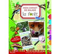 Collectif – La forêt, mon carnet de balade – Livre avec autocollants – Broché
