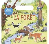 La forêt - Mon décor à animer - Céline Chevrel - Rusti Kid - Jeux livres objets