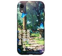 La forêt secrète de lumière Coque pour iPhone XR