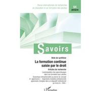Philippe Carré – La formation continue saisie par le droit – Broché