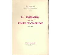 La Formation de la pensée de Coleridge (1772-1804) - Paul Deschamps - Didier-Erudition - broché - Revue