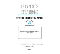 La formation des enseignants de FLE/S en Belgique : un état des lieux