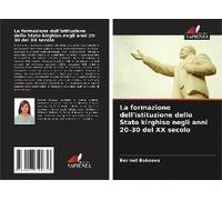 La Formazione Dell'istituzione Dello Stato Kirghiso Negli Anni 20-30 Del Xx Secolo