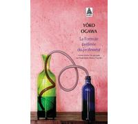 La formule préférée du professeur de Yoko Ogawa ( 3 janvier 2008 )