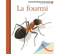 René Mettler – La fourmi – Document jeunesse dès 3 ans – Cartonné – Gallimard