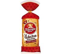 La Fournée Dorée La Gâche Tranchée aux Pépites de Chocolat 500 g