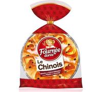 La Fournee Doree - La pièce 500g - Le Chinois à la crème pâtissière Pépites de chocolat