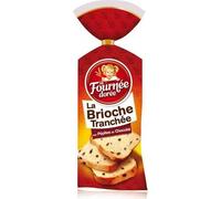 La Fournee Doree - L'étui 500g - Brioche tranchée aux Pépites de Chocolat