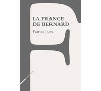 La France de Bernard - Patrice Jean - Rue Fromentin - broché - Roman