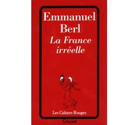 La France irréelle Tome 236 - Emmanuel Berl - Grasset - broché - Livre