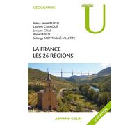 La France - Les 26 régions - Jean-Claude Boyer - Armand Colin - broché - Beau livre