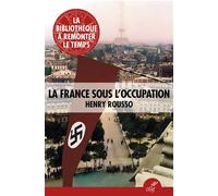 La France sous l'occupation - Henry Rousso - Cerf - broché - Essai