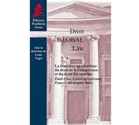 La Franchise Au Carrefour Du Droit De La Concurrence Et Du Droit Des Contrats - Etats-Unis, Union Européenne, France, Allemagne, Italie