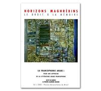 La francophonie arabe Tome 52 - Collectif - Presses Universitaires Du Midi - broché - Revue