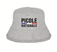 La French Touch Bob Picole Nationale - Imprimé en France - Cadeau Apéro Humour Original Rigolo (Gris, l)