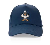 La French Touch Casquette Funny Duck - Imprimé en France - Cadeau Anniversaire Humour Original Rigolo (Bleu Marine)