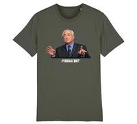 La French Touch T-Shirt DSK - J'encule Qui? - pour Homme - Imprimé en France - Coton 100% Bio - Cadeau Anniversaire EVG Humour Original Rigolo (Kaki, XL)