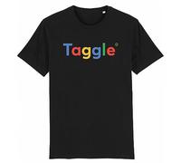 La French Touch T Shirt TAGGLE - pour Homme - Imprimé en France - Coton 100% Bio - Cadeau Anniversaire Humour Punchlines Original Rigolo (Noir, M)